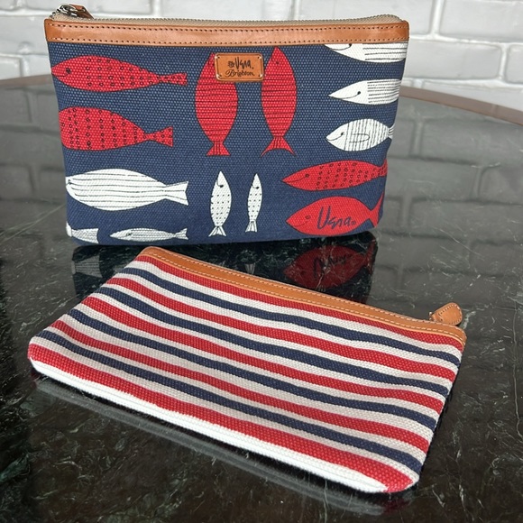 Brighton Handbags - Vera by Brighton “ Sails “ Triple Pouch Set